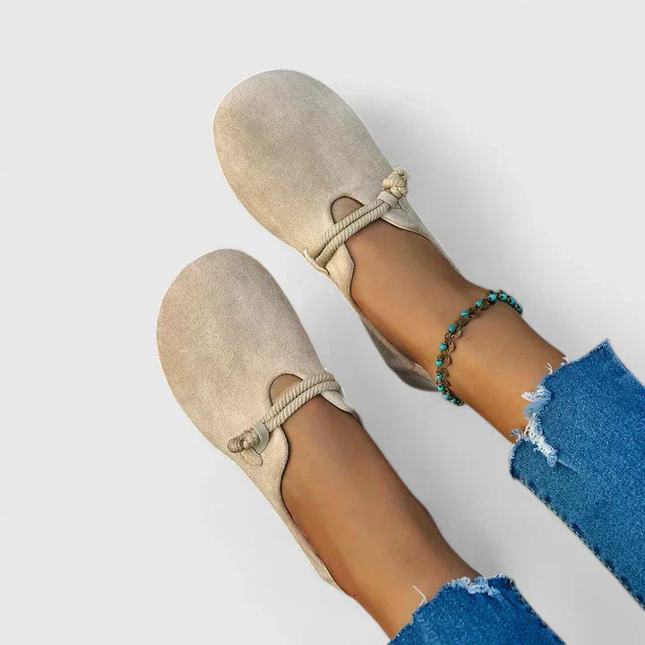 Lily - Boho Orthopedic Sandals for Women with Rope-Tie Detail