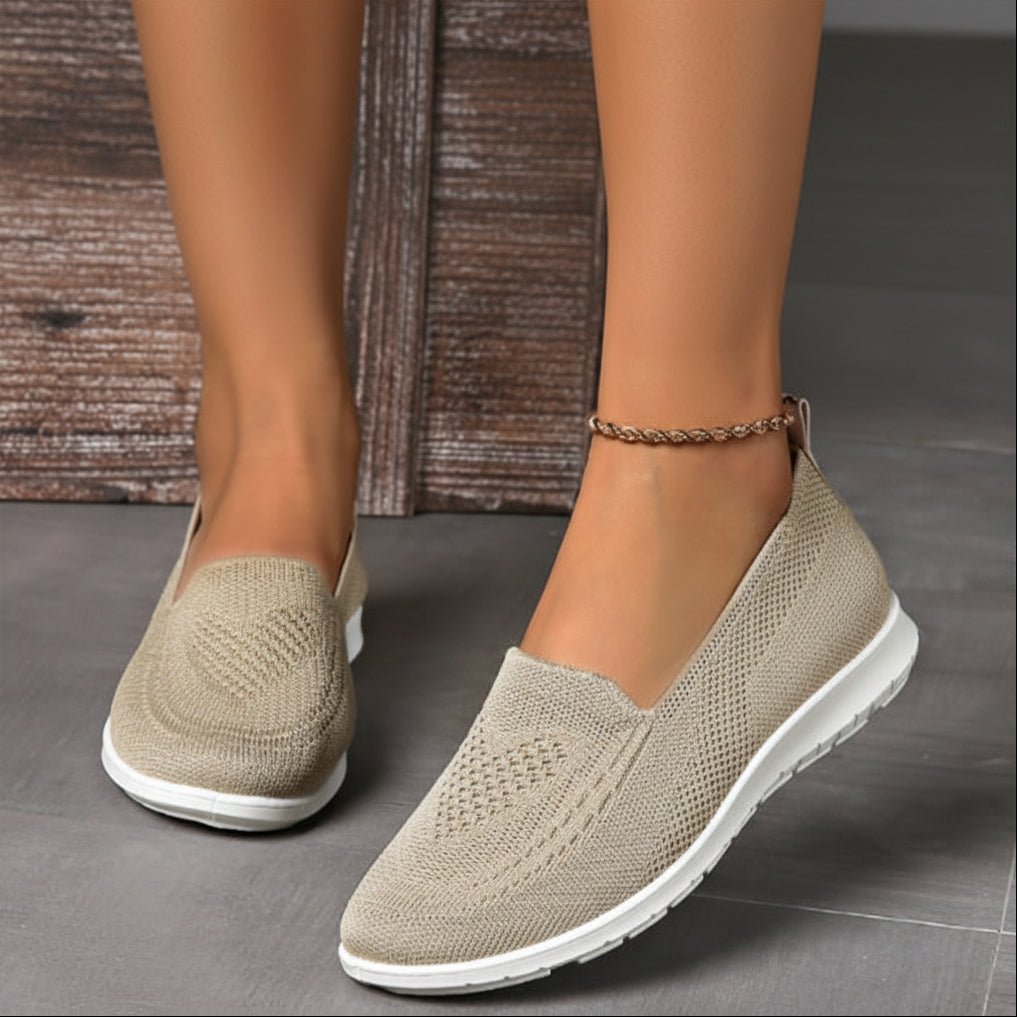 Evie - Casual Women's Orthopedic Slip On Shoes with Stretch Fit and Cushioned Sole