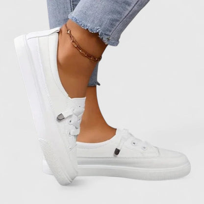 Felicity - Casual Women's Orthopedic Trainers with Low Top Design and Cushioned Sole