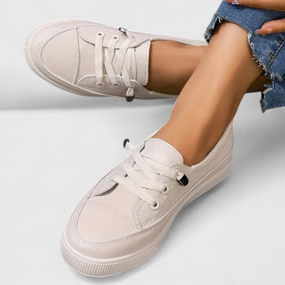 Felicity - Casual Women's Orthopedic Trainers with Low Top Design and Cushioned Sole