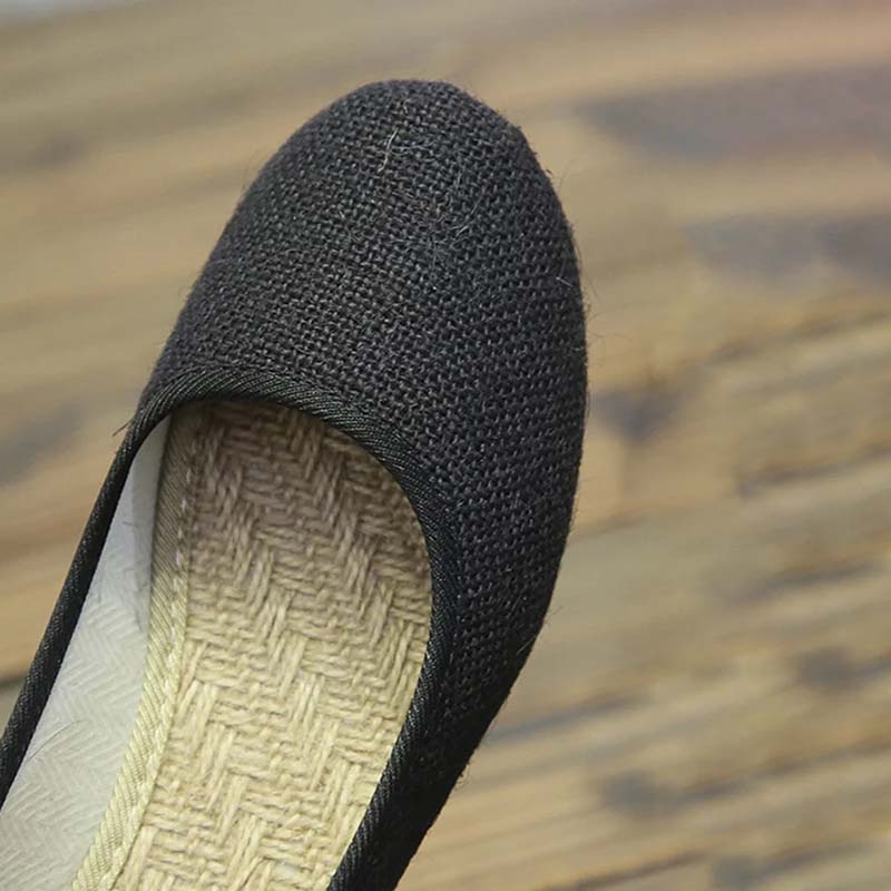 Grace - Casual Women's Comfort Trainers with Espadrille Wedge Sole and Round Toe