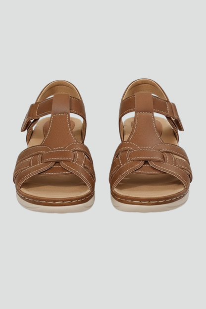 Hannah - Relaxed Orthopedic Sandals for Women with Buckle Strap Detail