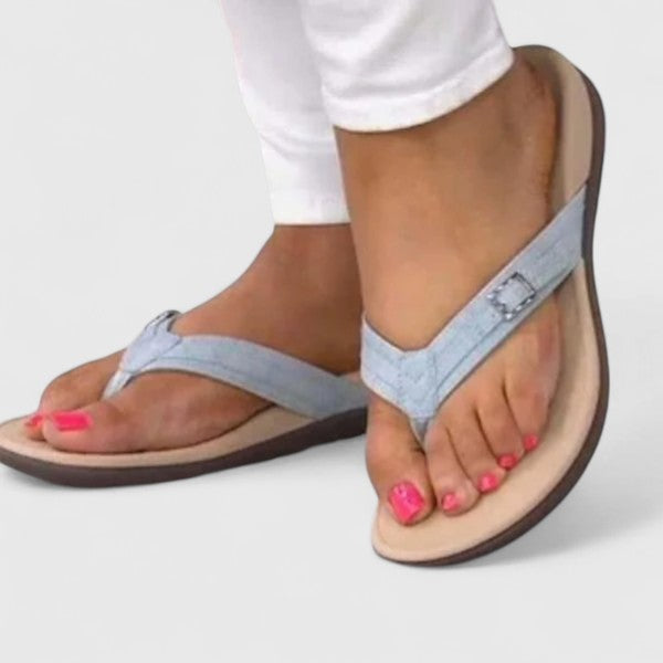 Harry - Casual Women's Orthopedic Sandals with Adjustable Buckle and Cushioned Footbed