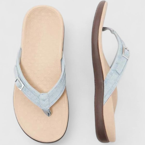Harry - Casual Women's Orthopedic Sandals with Adjustable Buckle and Cushioned Footbed