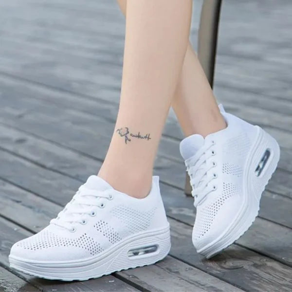 Isla - Casual Women's Trainers with Air Cushion Sole and Breathable Upper
