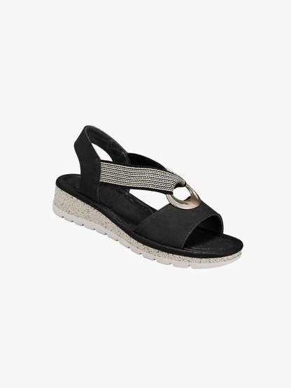 Isla - Boho Women's Orthopedic Sandals with Crisscross Strap Detail