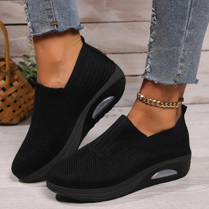 Ivy - Casual Women's Orthopedic Slip On Shoes with Air Cushion Sole and Stretch Fit
