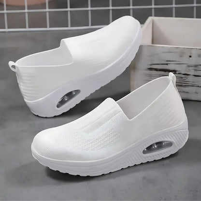 Ivy - Casual Women's Orthopedic Slip On Shoes with Air Cushion Sole and Stretch Fit
