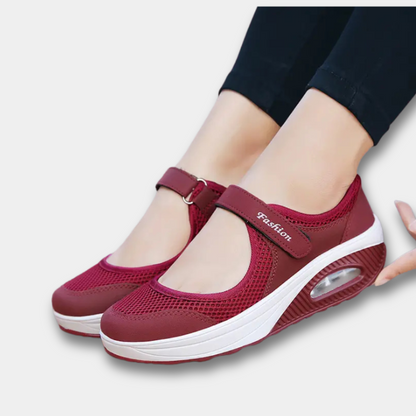 Margaret - Casual Women's Orthopedic Mary Jane Shoes with Velcro Strap