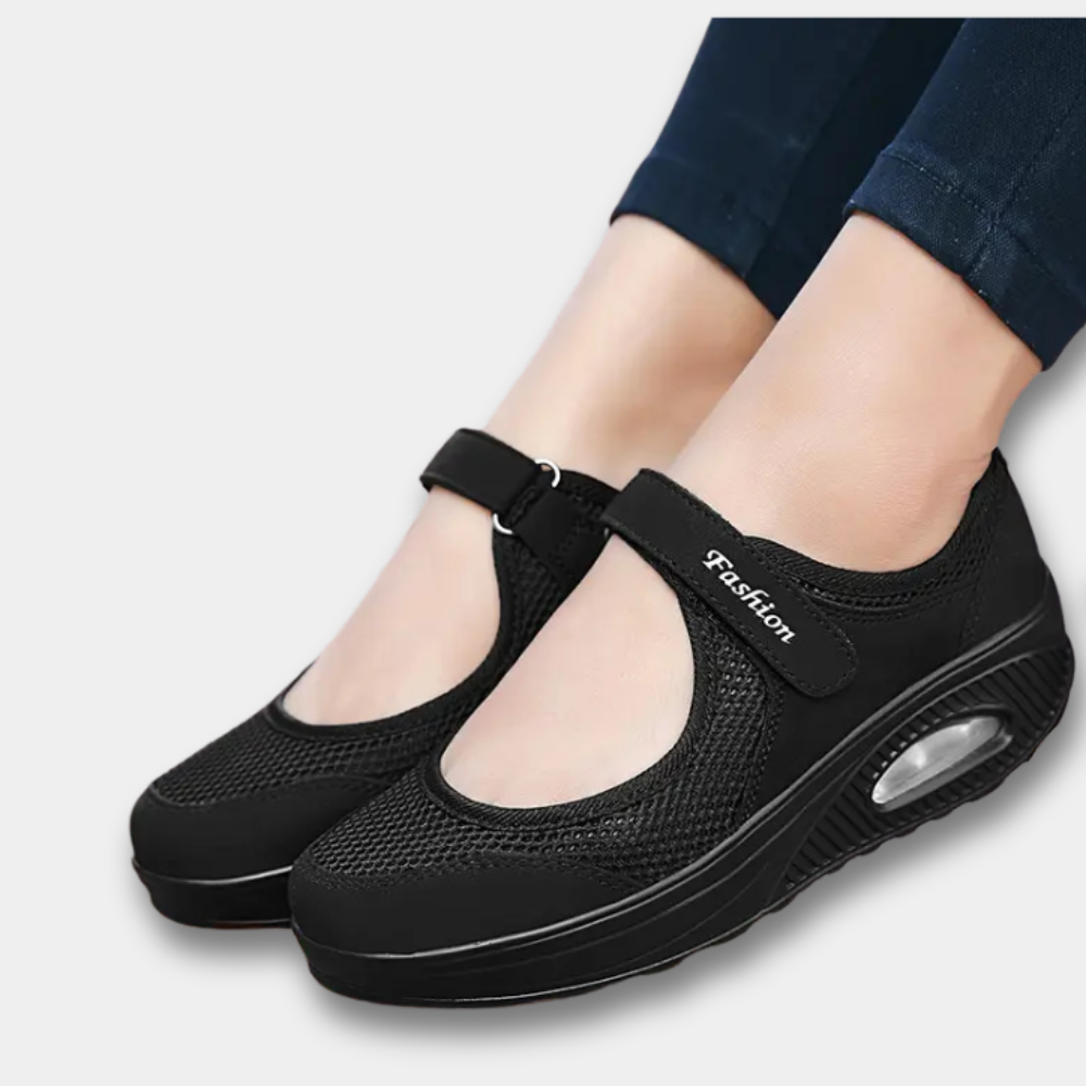 Margaret - Casual Women's Orthopedic Mary Jane Shoes with Velcro Strap