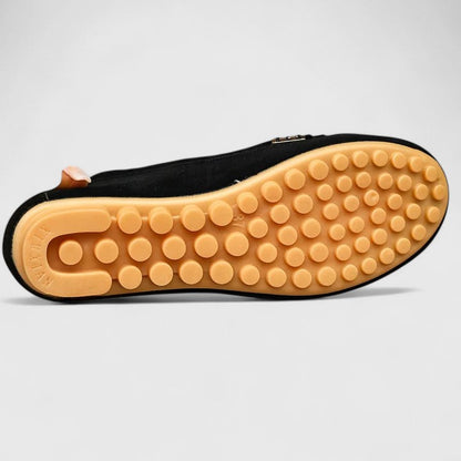 Mia - Timeless Comfort Loafers for Women with Stitched Buckle Detail