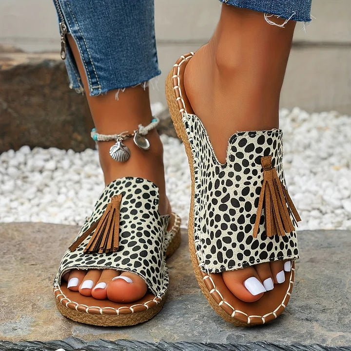 Sophie - Boho Comfort Sandals for Women with Tassel Detail